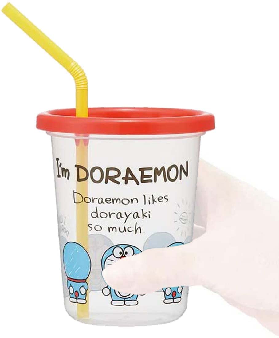 Skater 3-Piece Doraemon Tumbler Set with Straw 320ml Made in Japan Sih3St- Japan Figure Store - #1 Bring To You The Best Japanese Goods