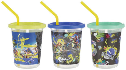 Skater Made in Japan 320ml Skater Tumbler with Straw - Splatoon 3 Sih3St-A- Japan Figure Store - #1 Bring To You The Best Japanese Goods