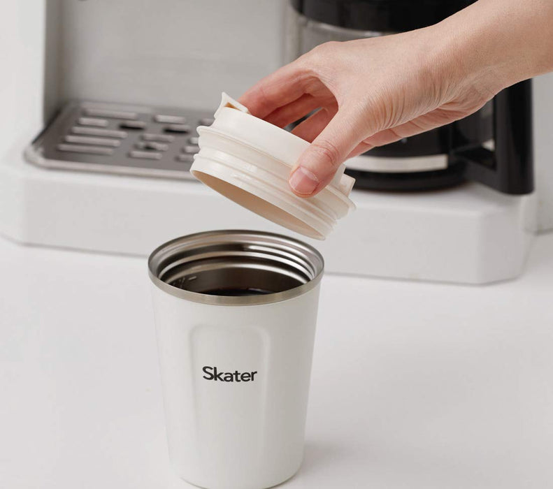Skater 350ml Black Stainless Steel Insulated Coffee Tumbler- Japan Figure Store - #1 Bring To You The Best Japanese Goods