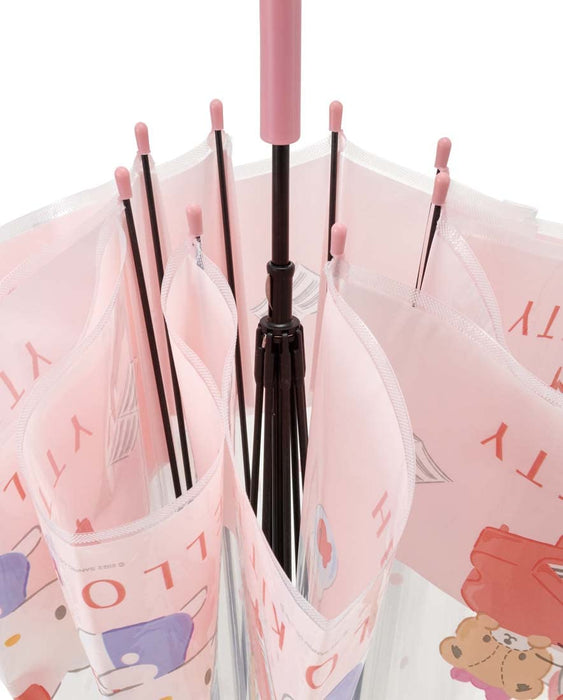 Skater Hello Kitty Long Vinyl Umbrella 60cm - Sanrio Ubv1N-A Skater- Japan Figure Store - #1 Bring To You The Best Japanese Goods