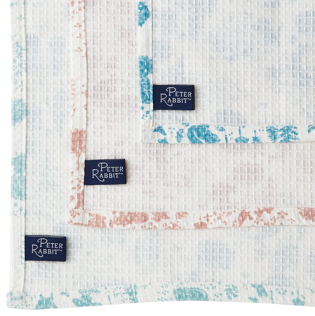 Skater Peter Rabbit Waffle Weave Dish Cloth Set 31 x 41cm 3 Pack- Japan Figure Store - #1 Bring To You The Best Japanese Goods