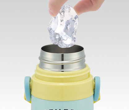 Skater Minions 23 Kids 350ml Stainless Steel 2Way Water Bottle with Cup- Japan Figure Store - #1 Bring To You The Best Japanese Goods