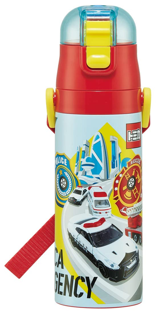 Skater Stainless Steel Sports Water Bottle 470ml Tomica 23 for Children and Boys- Japan Figure Store - #1 Bring To You The Best Japanese Goods