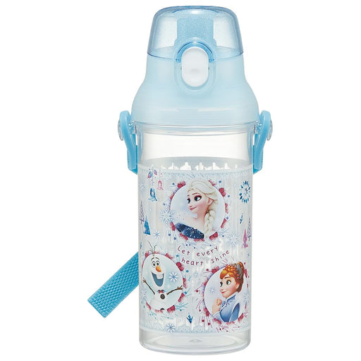 Skater Disney Frozen 480ml Clear Plastic Water Bottle for Kids Made in Japan- Japan Figure Store - #1 Bring To You The Best Japanese Goods