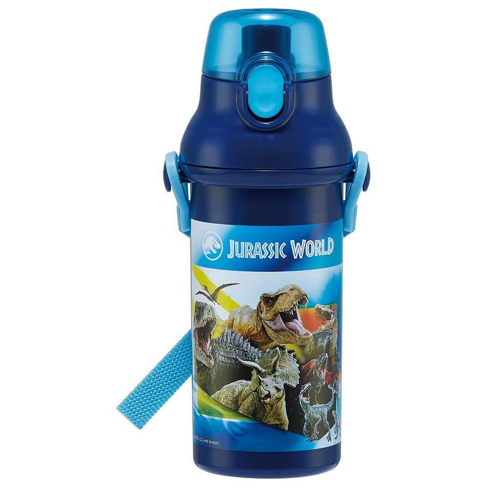 Skater Jurassic World Kids Water Bottle 480ml Antibacterial & Lightweight - Made in Japan- Japan Figure Store - #1 Bring To You The Best Japanese Goods