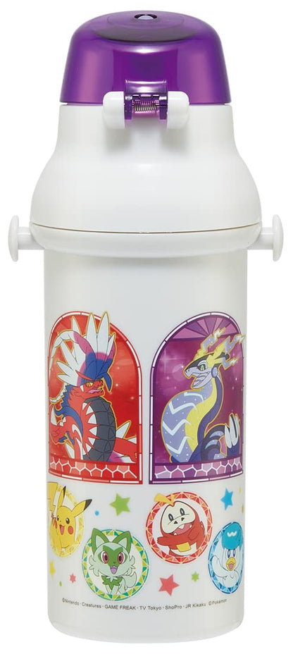 Skater 480ml Pokemon 23 Kids Antibacterial Water Bottle Plastic Made in Japan- Japan Figure Store - #1 Bring To You The Best Japanese Goods