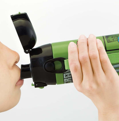 Skater Direct Drinking Stainless Steel Sports Water Bottle Minecraft 580ml- Japan Figure Store - #1 Bring To You The Best Japanese Goods