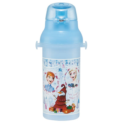 Skater Disney Frozen Lightweight 480ml Water Bottle for Children Antibacterial and Made in Japan- Japan Figure Store - #1 Bring To You The Best Japanese Goods