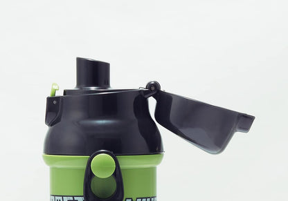 Skater Kids 480ml Antibacterial Minecraft Water Bottle Plastic Made in Japan- Japan Figure Store - #1 Bring To You The Best Japanese Goods