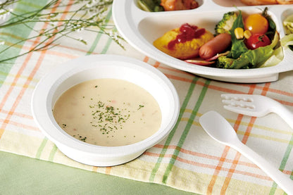 Skater 340ml Cream Bowl - Easy Scooping Wood Grain Made in Japan- Japan Figure Store - #1 Bring To You The Best Japanese Goods