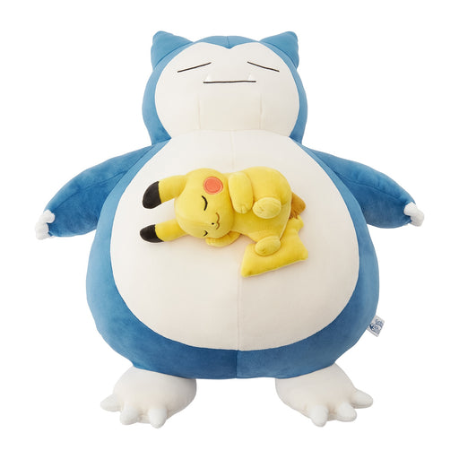 Pokemon Center Soft Plush Toy Snorlax and Pikachu for Sleep and Goodnight- Japan Figure Store - #1 Bring To You The Best Japanese Goods