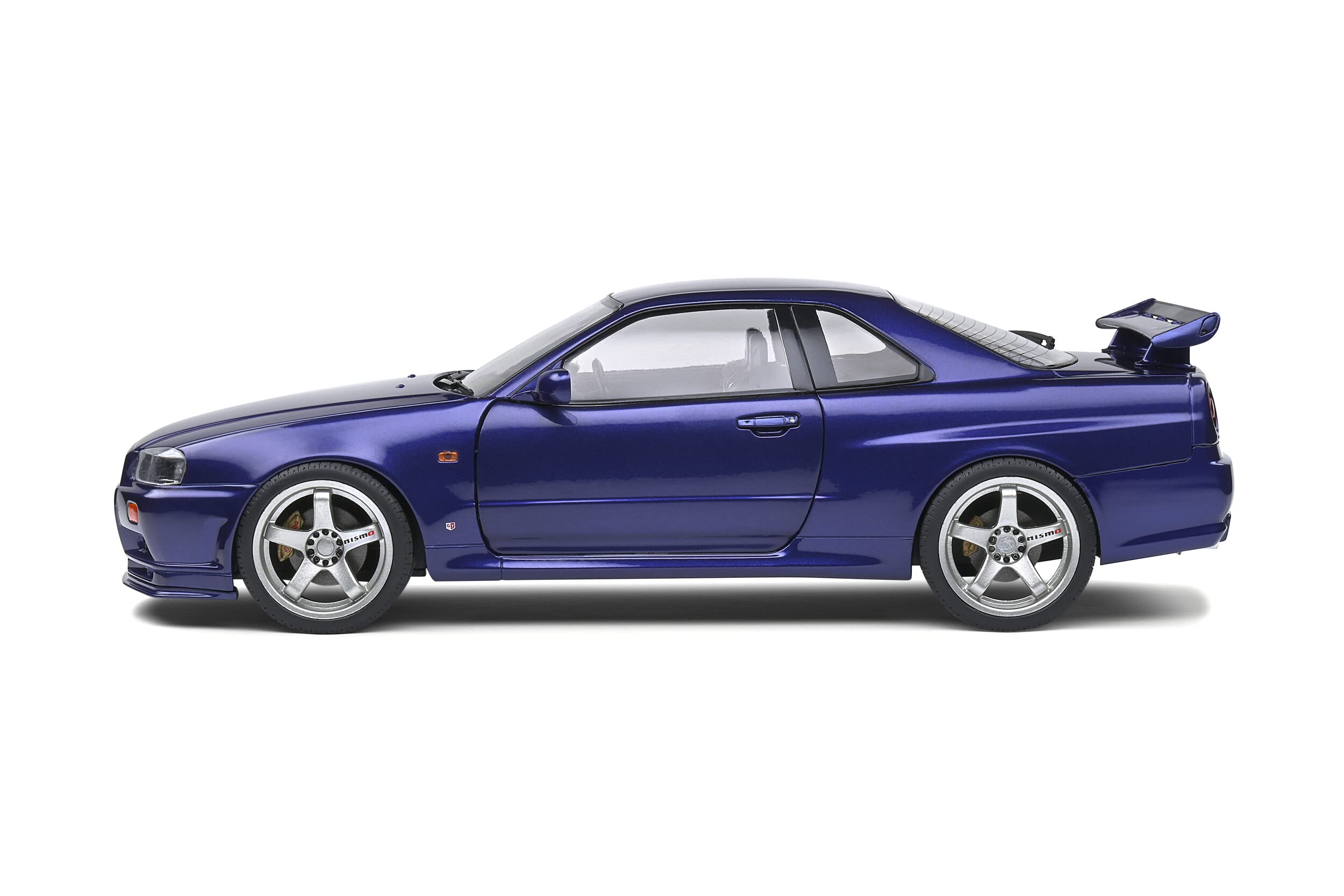 Solid Solido Nissan Skyline GT-R R34 1/18 Minicar 1999 Midnight Purple- Japan Figure Store - #1 Bring To You The Best Japanese Goods