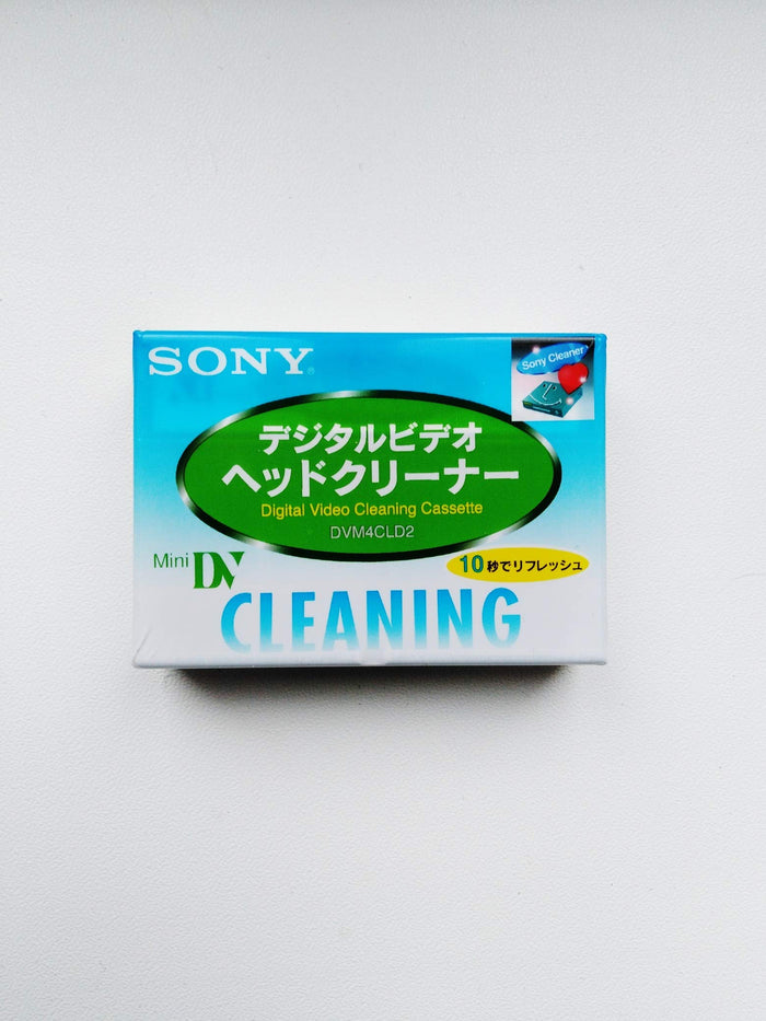 Sony Minidv Cleaning Cassette Dry Type Dvm4Cld2 for Clear Video Playback- Japan Figure Store - #1 Bring To You The Best Japanese Goods
