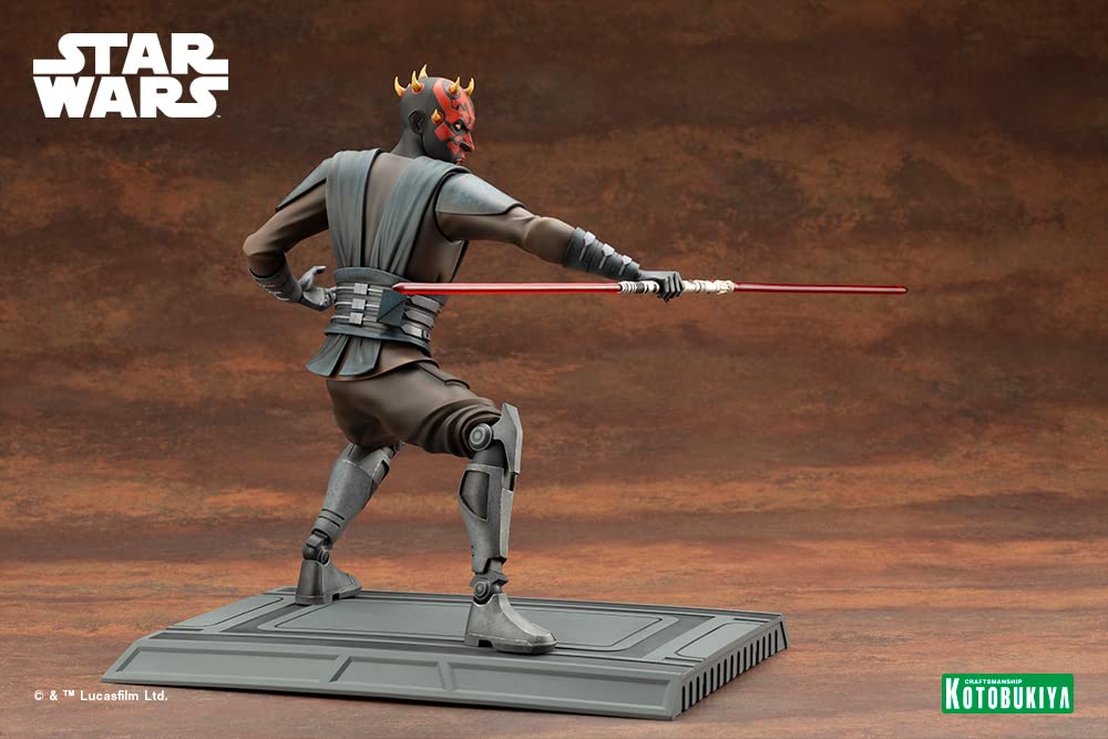 Kotobukiya Star Wars The Clone Wars 1/7 Darth Maul Artfx Figure- Japan Figure Store - #1 Bring To You The Best Japanese Goods