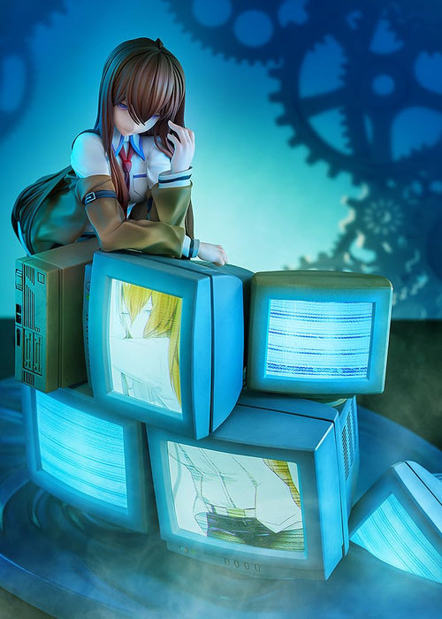 Kadokawa Steins Gate 0 Makise Kurisu 1/7 Figure with LED Light Up Feature- Japan Figure Store - #1 Bring To You The Best Japanese Goods
