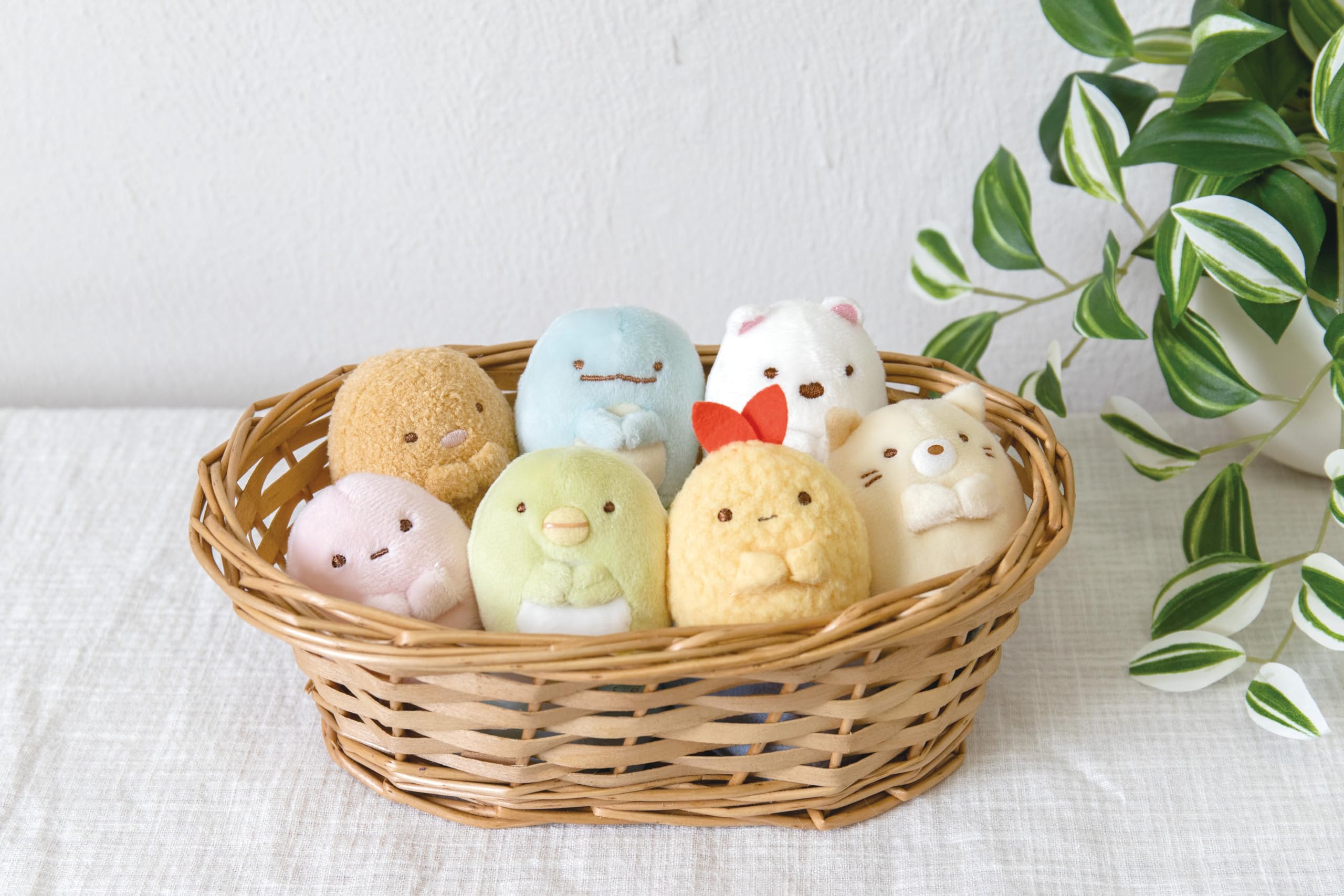 San-X Sumikko Gurashi Plush Cat Hand-Held Toy Soft and Cuddly- Japan Figure Store - #1 Bring To You The Best Japanese Goods