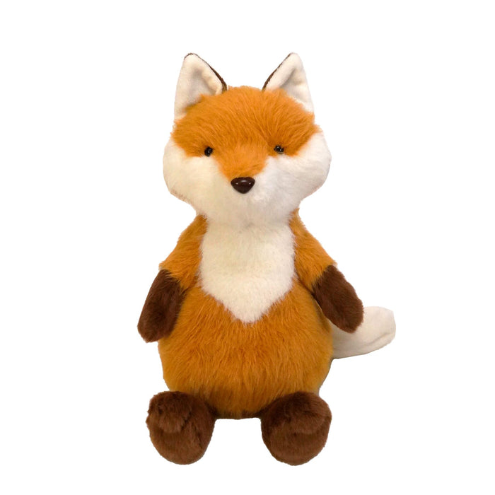 Sun Arrow Belly Fur Fox Plush Toy K-9513 24.5x16.5x25cm Soft Cuddly