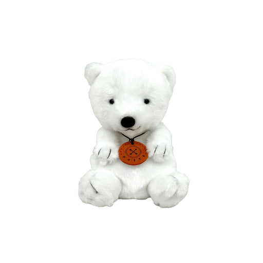 Sun Arrow Pot Polar Bear K-9386 Plush Toy - Cute and Collectible