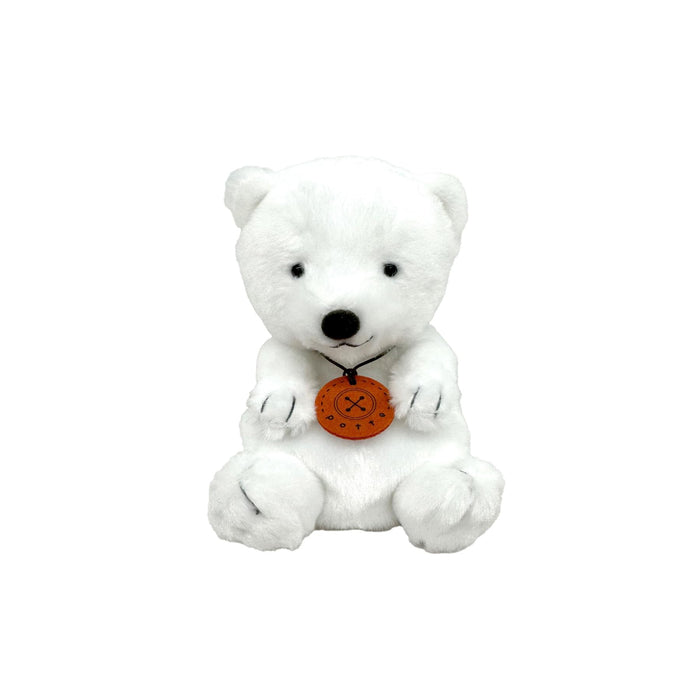 Sun Arrow Pot Polar Bear K-9386 Plush Toy - Cute and Collectible