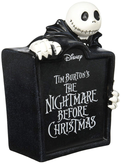 Sun Art Disney Jack Skellington Piggy Bank Black 10cm Diameter SAN2890