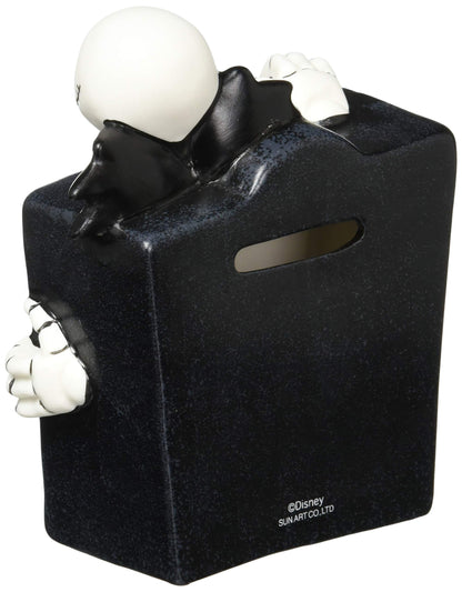 Sun Art Disney Jack Skellington Piggy Bank Black 10cm Diameter SAN2890