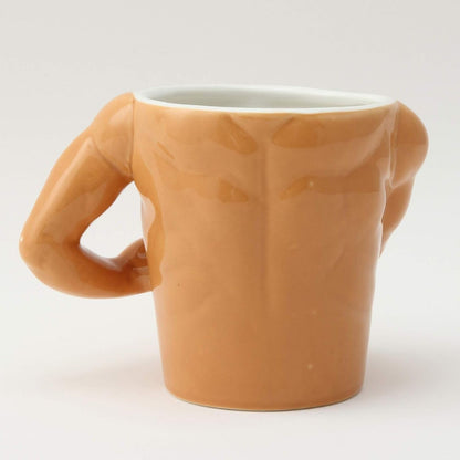 Sun Art Muscular Couple Muscle Mug 300cc - Funny Tableware SAN2157
