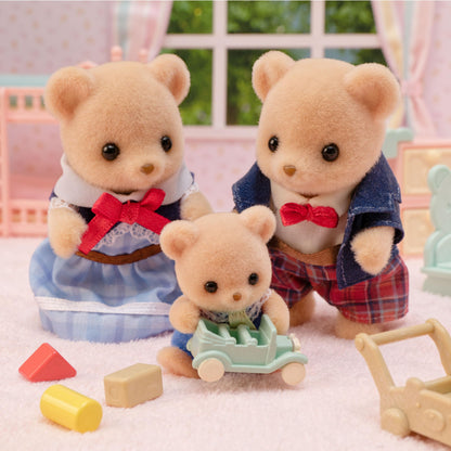 Epoch Sylvanian Families Biscuit Bear Dollhouse Set FS-59 Ages 3+ Certified- Japan Figure Store - #1 Bring To You The Best Japanese Goods