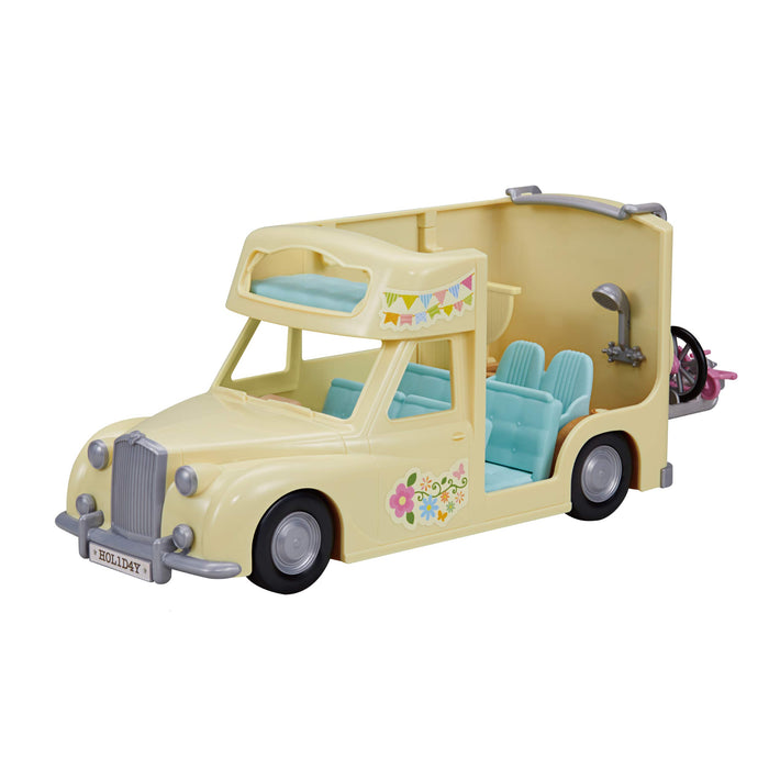 Epoch Sylvanian Families Overnight Camper Toy Dollhouse Vehicle for Ages 3+- Japan Figure Store - #1 Bring To You The Best Japanese Goods