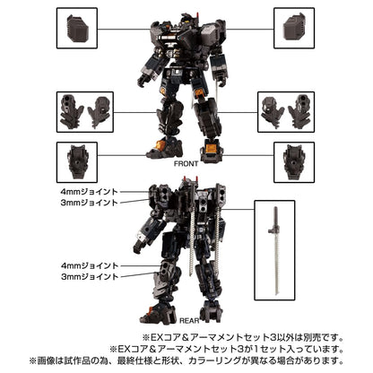 Takara Tomy T-Spark Diaclone Ex Core and Armament Set 3 Figures- Japan Figure Store - #1 Bring To You The Best Japanese Goods