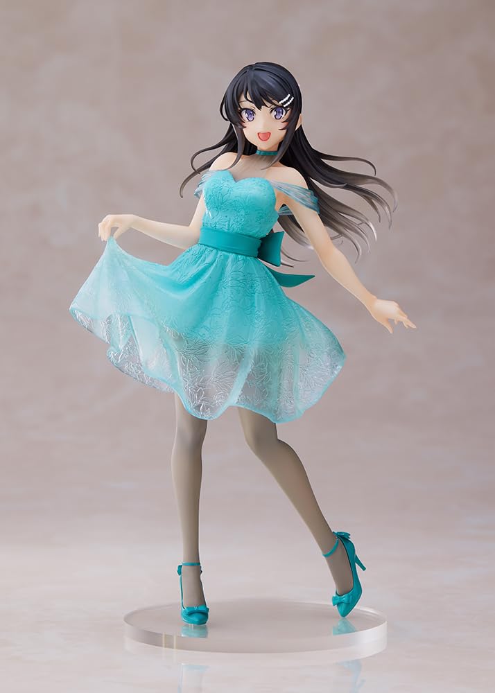 Taito Rascal Bunny Girl Senpai Mai Figure Clear Dress Ver Coreful Collection