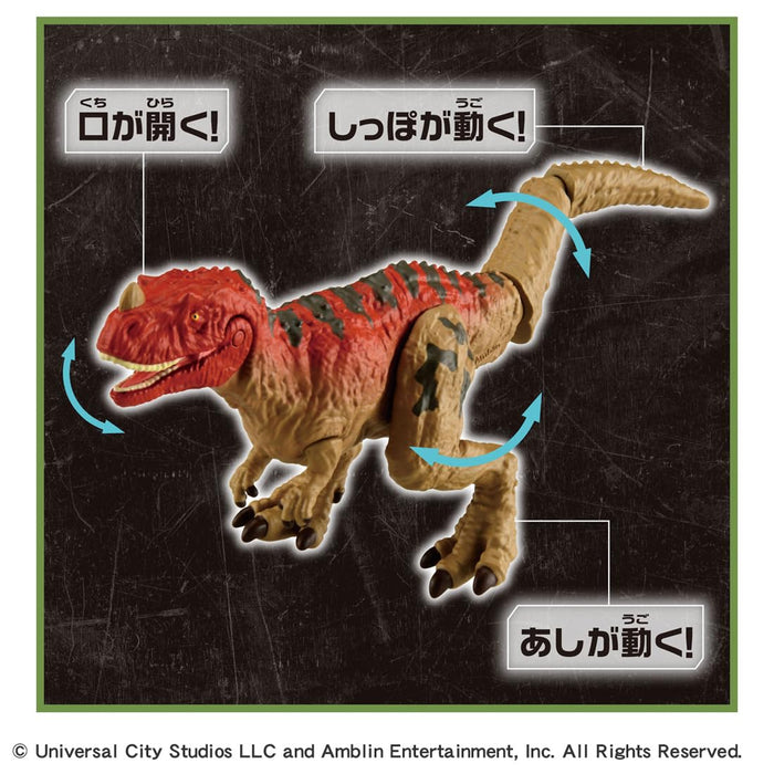 Takara Tomy Ania Ceratosaurus Dinosaur Toy for Kids Ages 3+ Jurassic World