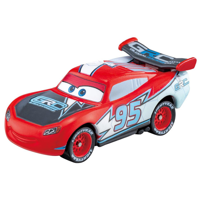Takara Tomy Disney Cars C-34 Lightning McQueen GRC Miniature Toy Ages 3+