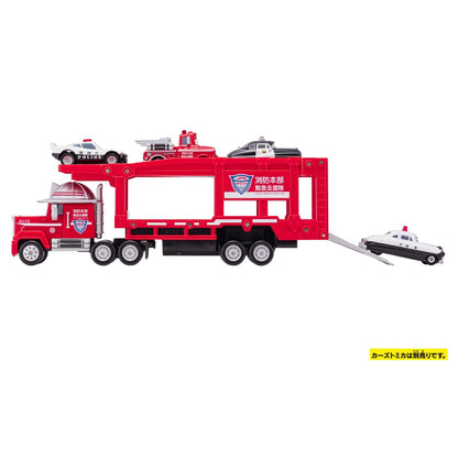 Takara Tomy Disney Cars Tomica Rescue Carrier Mack Mini Car Toy Ages 3+- Japan Figure Store - #1 Bring To You The Best Japanese Goods