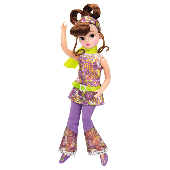 Takara Tomy Licca-Chan Doll Retro GoGo Dress-Up Toy for Ages 3+