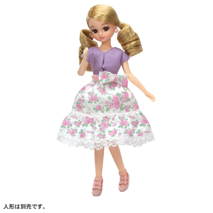 Takara Tomy Licca-Chan LW-18 Romantic Dolly Pretend Play Dress for Ages 3+