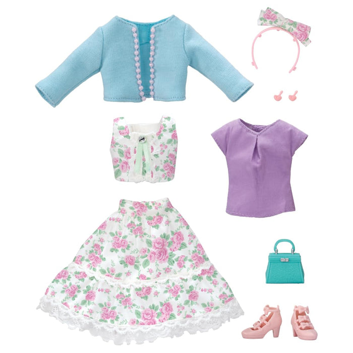 Takara Tomy Licca-Chan LW-18 Romantic Dolly Pretend Play Dress for Ages 3+