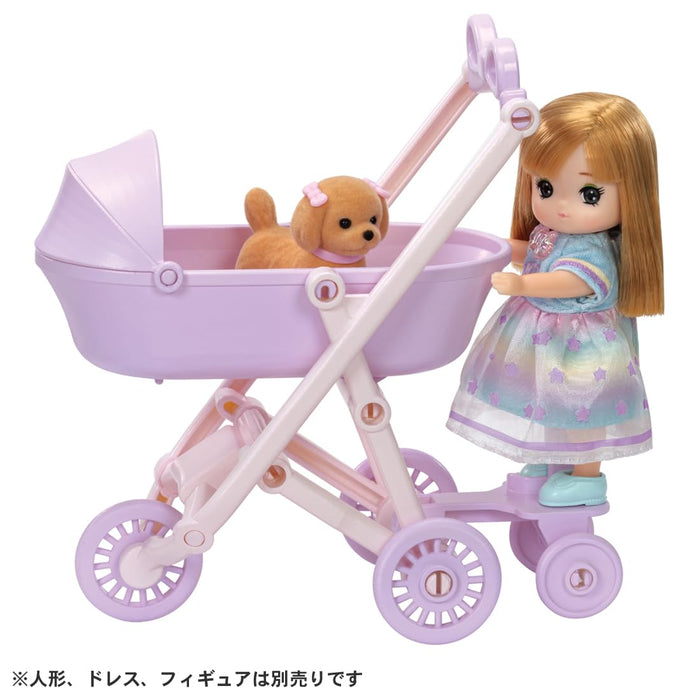 Takara Tomy Licca-Chan 3-Way Stroller & Dress-Up Pretend Play Toy Ages 3+
