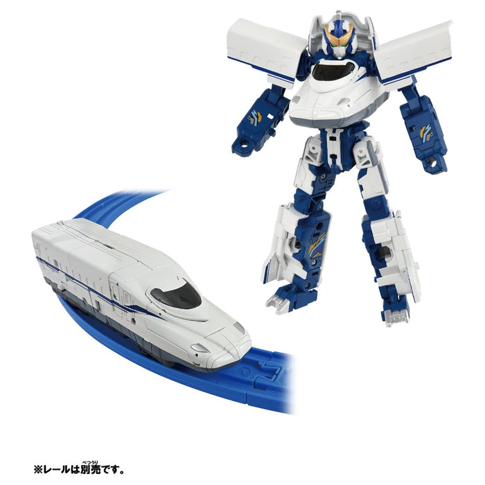 Takara Tomy Plarail Shinkalion N700S Nozomi Blue Trailer Form Toy Set- Japan Figure Store - #1 Bring To You The Best Japanese Goods