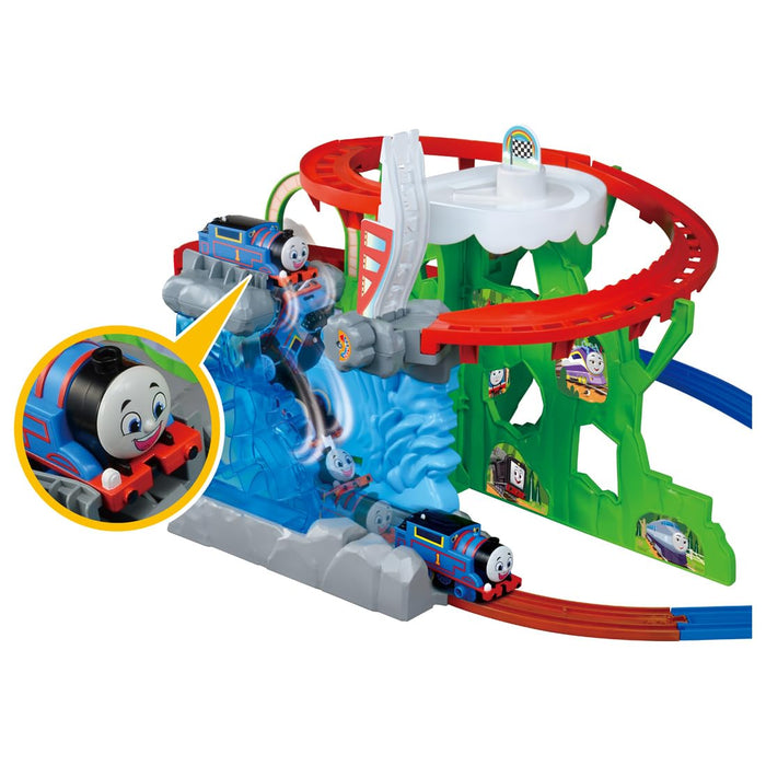 Takara Tomy Plarail Thomas Dive Into The Waterfall Train Toy for Ages 3+- Japan Figure Store - #1 Bring To You The Best Japanese Goods