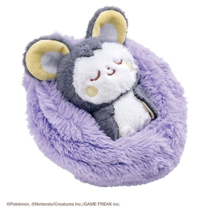 Takara Tomy Pokemon Emolga Pokepiece Sleeping Fruit Plush Toy