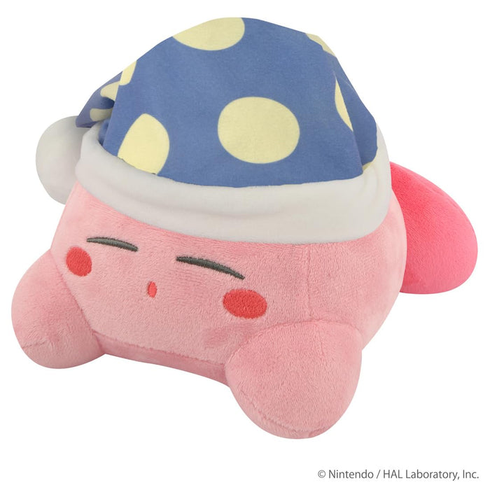 Takara Tomy Kirby Sleep Together Plush Toy - Soft and Cozy Companion