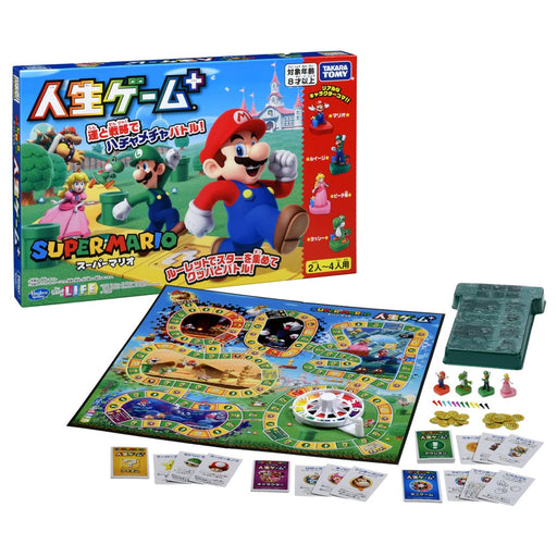 Takara Tomy Super Mario Life Game Plus Adventure Board Game- Japan Figure Store - #1 Bring To You The Best Japanese Goods