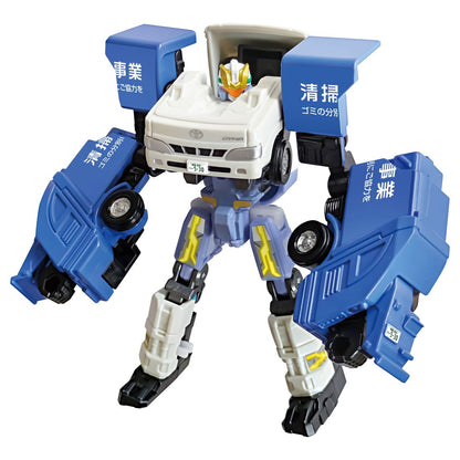 Takara Tomy Tomica Tjb07 Toyota Dyna Cleaning Truck Toy Ages 3+