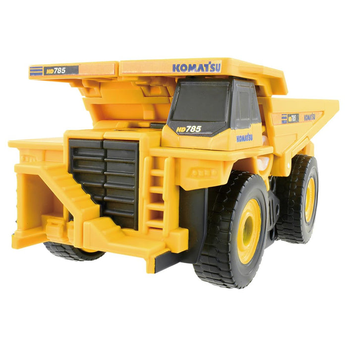 Takara Tomy Tomica Dump Truck & Bulldozer Set for Kids Ages 3+ Mini Toy Cars