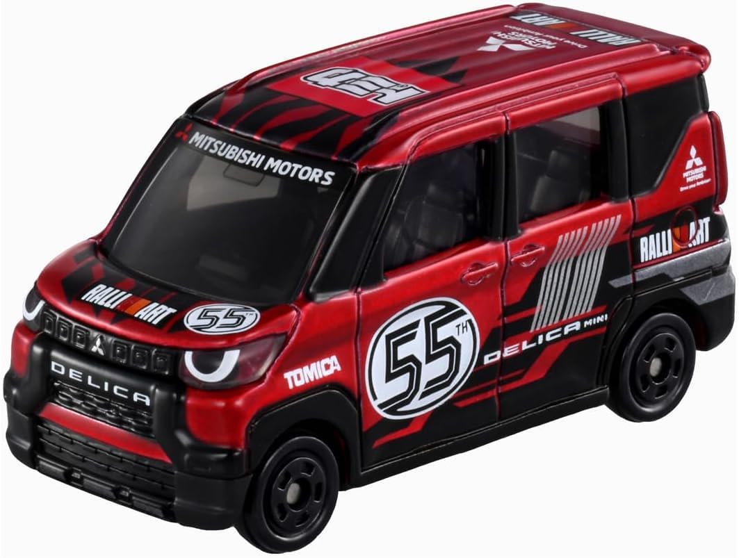 Takara Tomy Tomica Mitsubishi Delica Mini 55th Anniversary Toy Car Ages 3+
