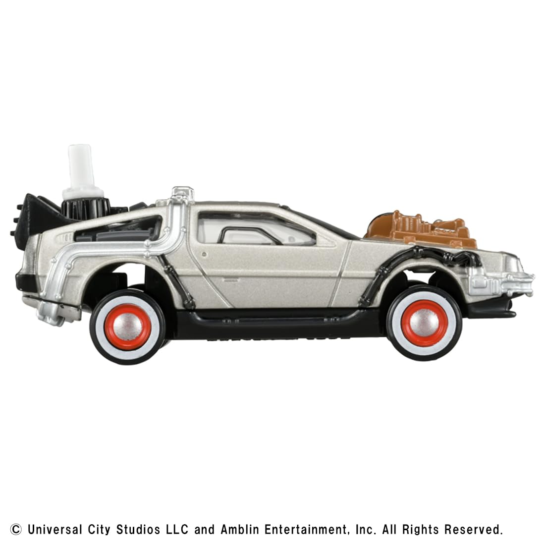 Takara Tomy Tomica Premium 02 Back To The Future Time Machine Mini Car Toy Ages 6+- Japan Figure Store - #1 Bring To You The Best Japanese Goods