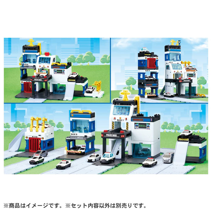 Takara Tomy Tomica Police Base Toy with Mini Car For Ages 3 And Up- Japan Figure Store - #1 Bring To You The Best Japanese Goods