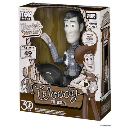 Takara Tomy Toy Story 30th Anniversary Life-Size Talking Woody Figure