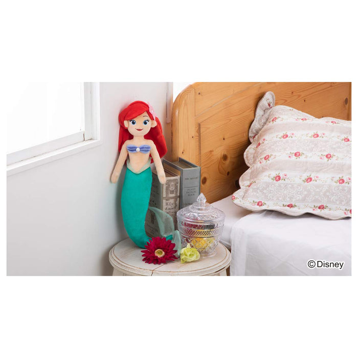 Takaratomy Arts Disney Ariel Plush Toy 34Cm Hugtto Friends Collectible