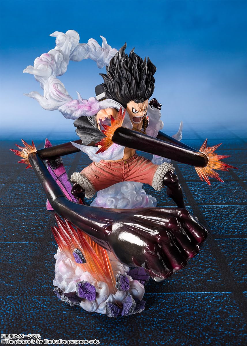 Tamashii Nations Figuarts Zero One Piece Luffy Gear 4 Snakeman Figure 160mm